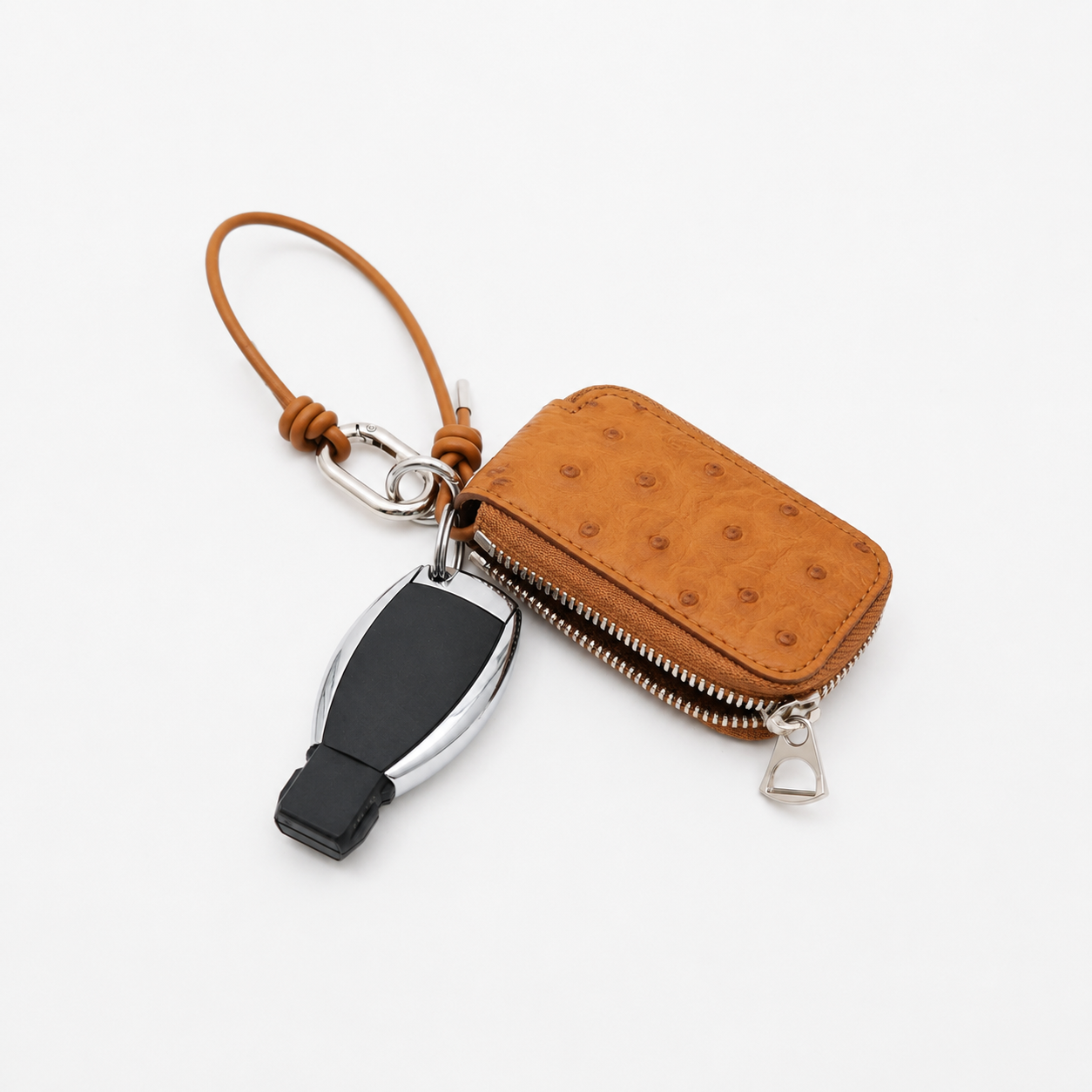 CRISTY SMART KEY CASE / OSTRICH｜オーストリッチレザーのキーケース｜ITTI（イッチ）公式