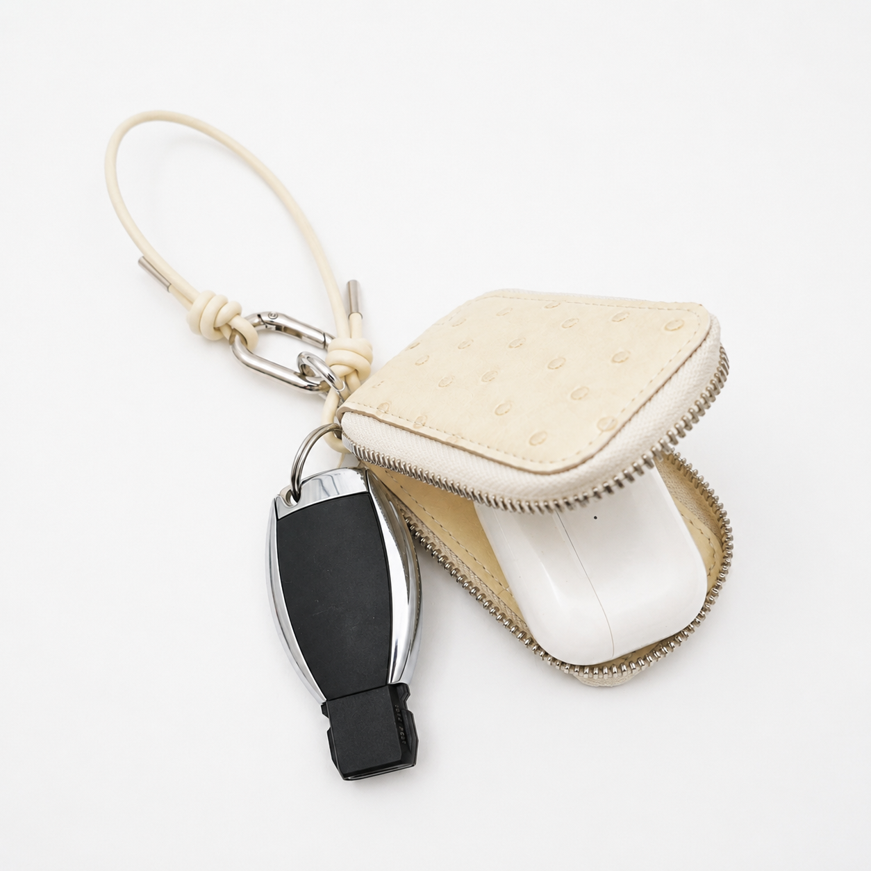 CRISTY SMART KEY CASE / OSTRICH｜オーストリッチレザーのキーケース｜ITTI（イッチ）公式