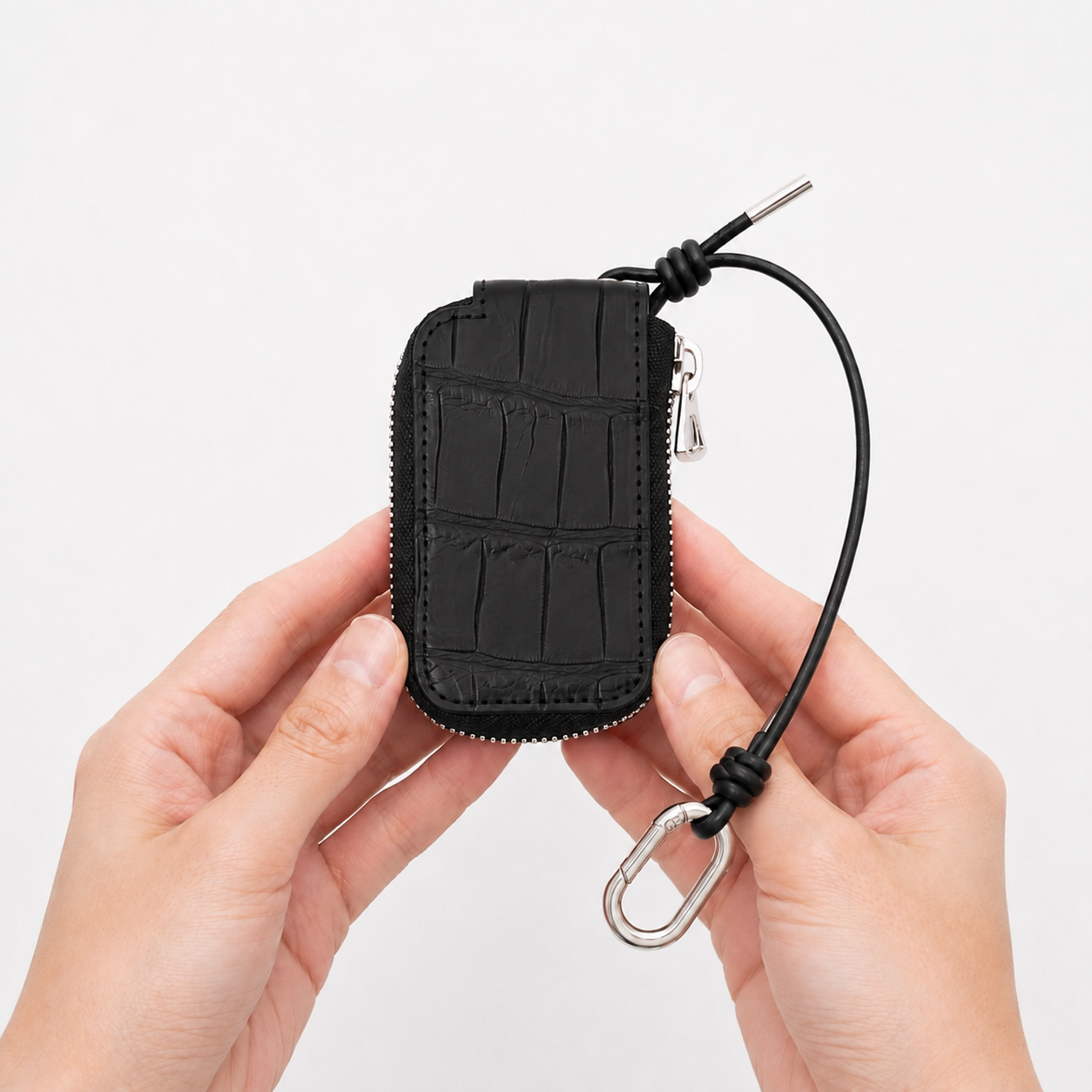 CRISTY SMART KEY CASE / POROSUS CROCO｜フランスHCP社製ポロサスクロコダイル使用 本革キーケース メンズ レディース ギフト｜ITTI（イッチ）公式