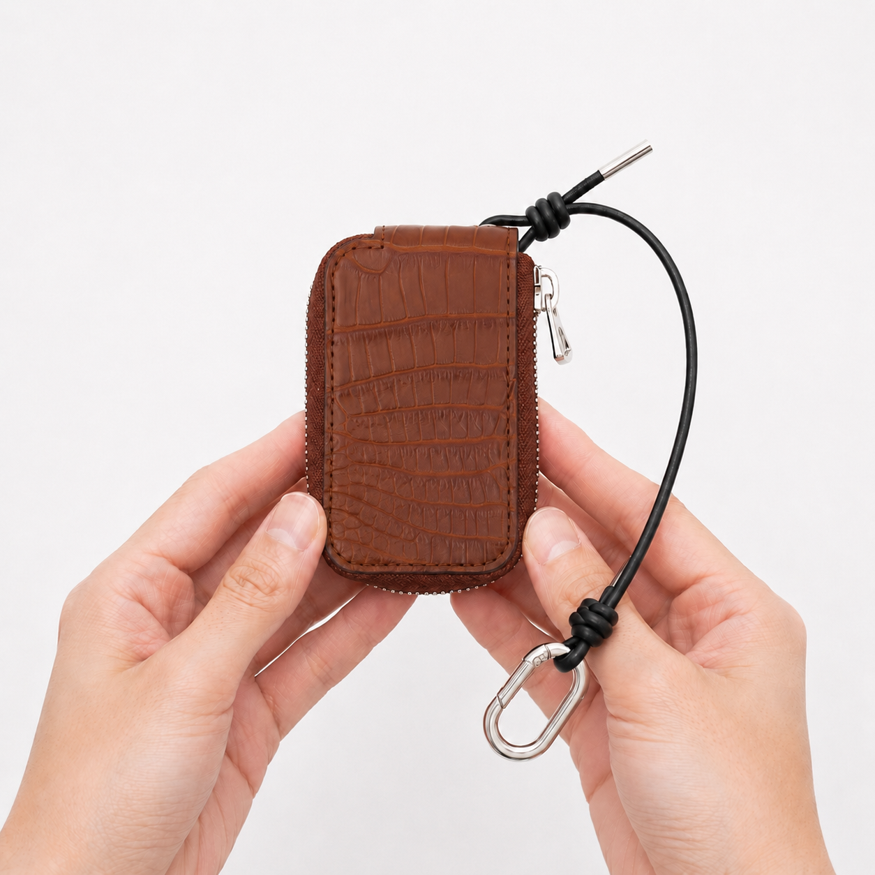 CRISTY SMART KEY CASE / POROSUS CROCO｜フランスHCP社製ポロサスクロコダイル使用 本革キーケース メンズ レディース ギフト｜ITTI（イッチ）公式