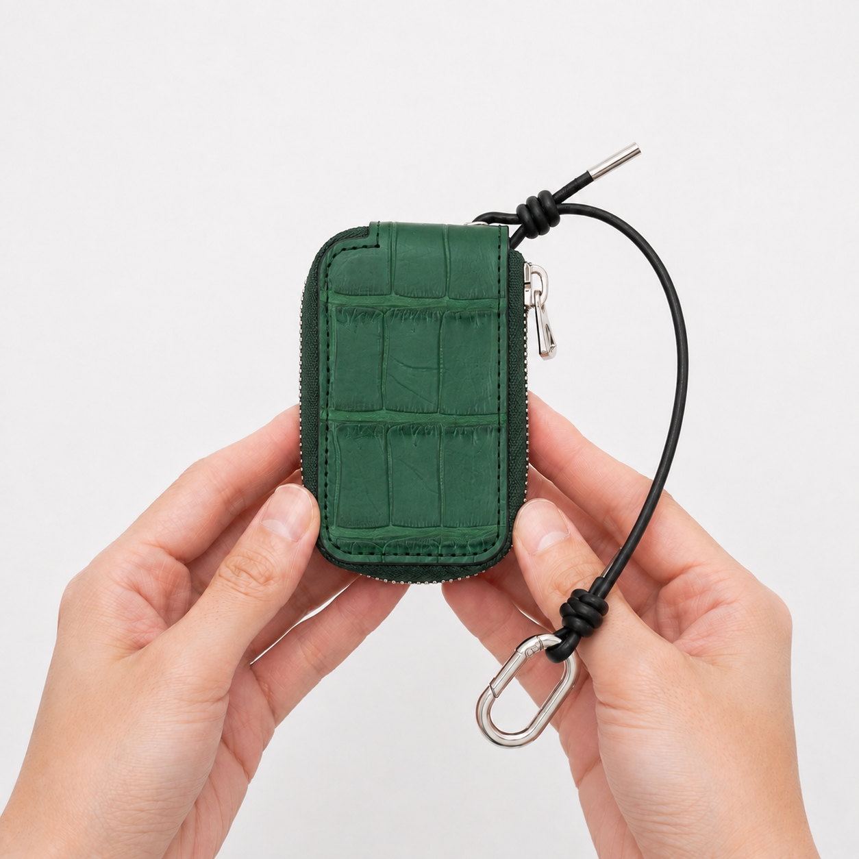 CRISTY SMART KEY CASE / POROSUS CROCO｜フランスHCP社製ポロサスクロコダイル使用 本革キーケース メンズ レディース ギフト｜ITTI（イッチ）公式