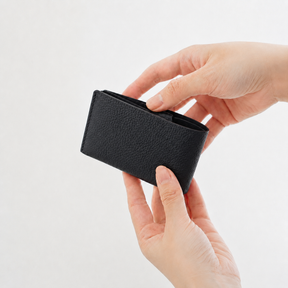 HERRIE VERTICAL CARD CASE / DIPLO FJORD｜縫い目なし 本革縦型カードケース メンズ レディース ギフト｜ITTI（イッチ）公式