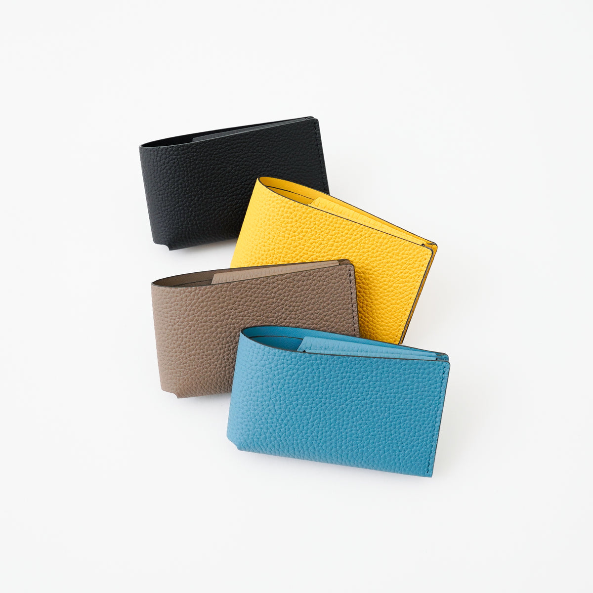 HERRIE VERTICAL CARD CASE / DIPLO FJORD｜縫い目なし 本革縦型カードケース メンズ レディース ギフト｜ITTI（イッチ）公式