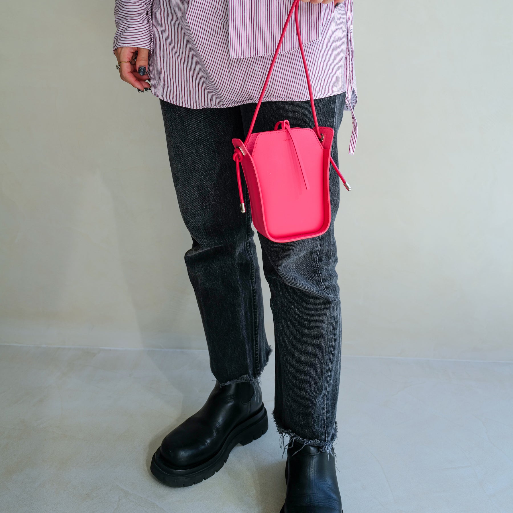 ITTI (イッチ) | HERRIE SMART MID POUCH / RAPTO(ヘリースマートミッドポーチ/ラプト) | レザー ショルダー バッグ ユニセックス ブランド バッグ 鞄 かばん カバン メンズ レディース