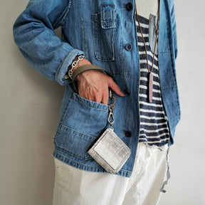 ITTI (イッチ) | HERRIE WRIST STRAP / DIPLO FJORD (ヘリーリストストラップ / ディプロフィヨルド) キーホルダー ハンドル スマホ 携帯 モバイル 財布 さいふ サイフ メンズ レディース ブランド トープ グレージュ 茶色 ブラウン
