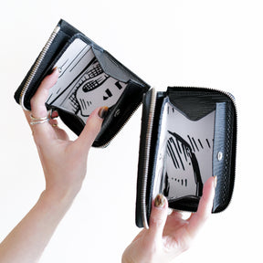 CRISTY SMART MID WLT .5 / PREMIER CARIB CROCO（プレミアカリブクロコ） | ITTI（イッチ）公式通販｜ミディアム財布 本革 メンズ レディース