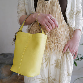 MARY BUCKET SHOULDER MINI / DIPLO SKY｜上品ミニバケットバッグ｜ITTI（イッチ）公式