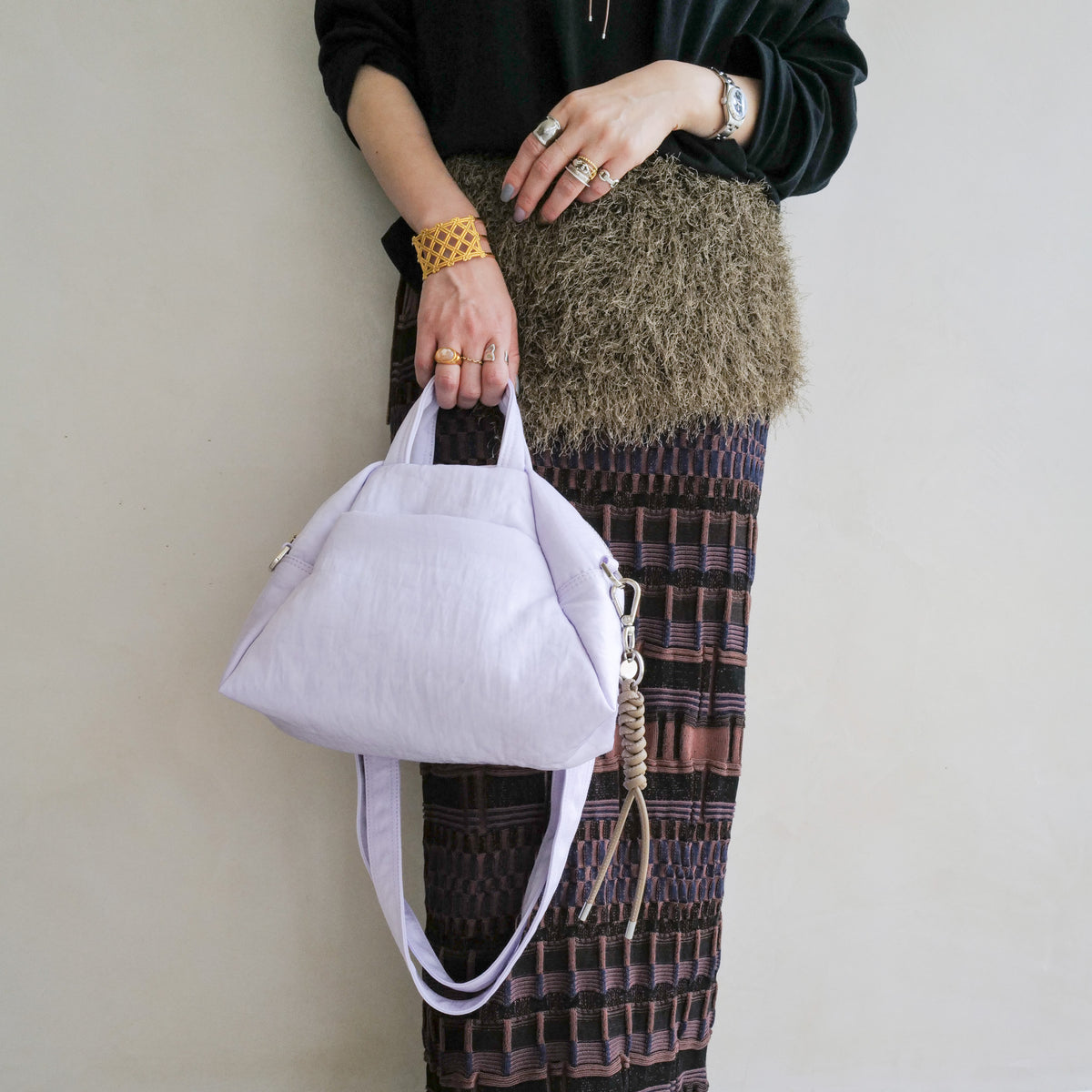 ANNIE PUFFER MINI MADISON BAG / CERATO BRIGHT｜撥水 中綿入り ナイロンバッグ ミニショルダー 斜め掛け レディース メンズ｜ITTI（イッチ）公式