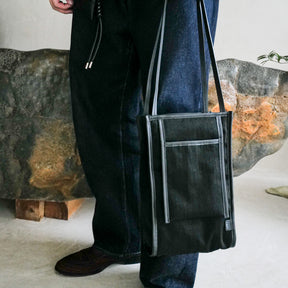 MICHELLE OUTPOCKET ONEMILE TOTE / CERATO BRIGHT H｜塩縮ナイロン トートバッグ メンズ レディース｜ITTI（イッチ）公式