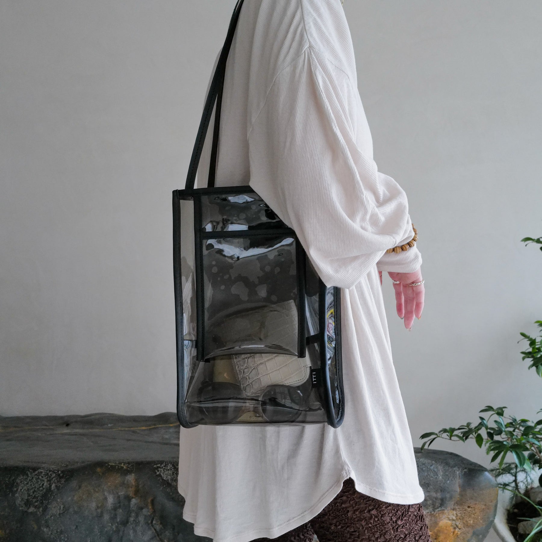 MICHELLE OUTPOCKET ONEMILE TOTE / HYOMA｜PVC トートバッグ コラボ メンズ レディース｜ITTI（イッチ）公式
