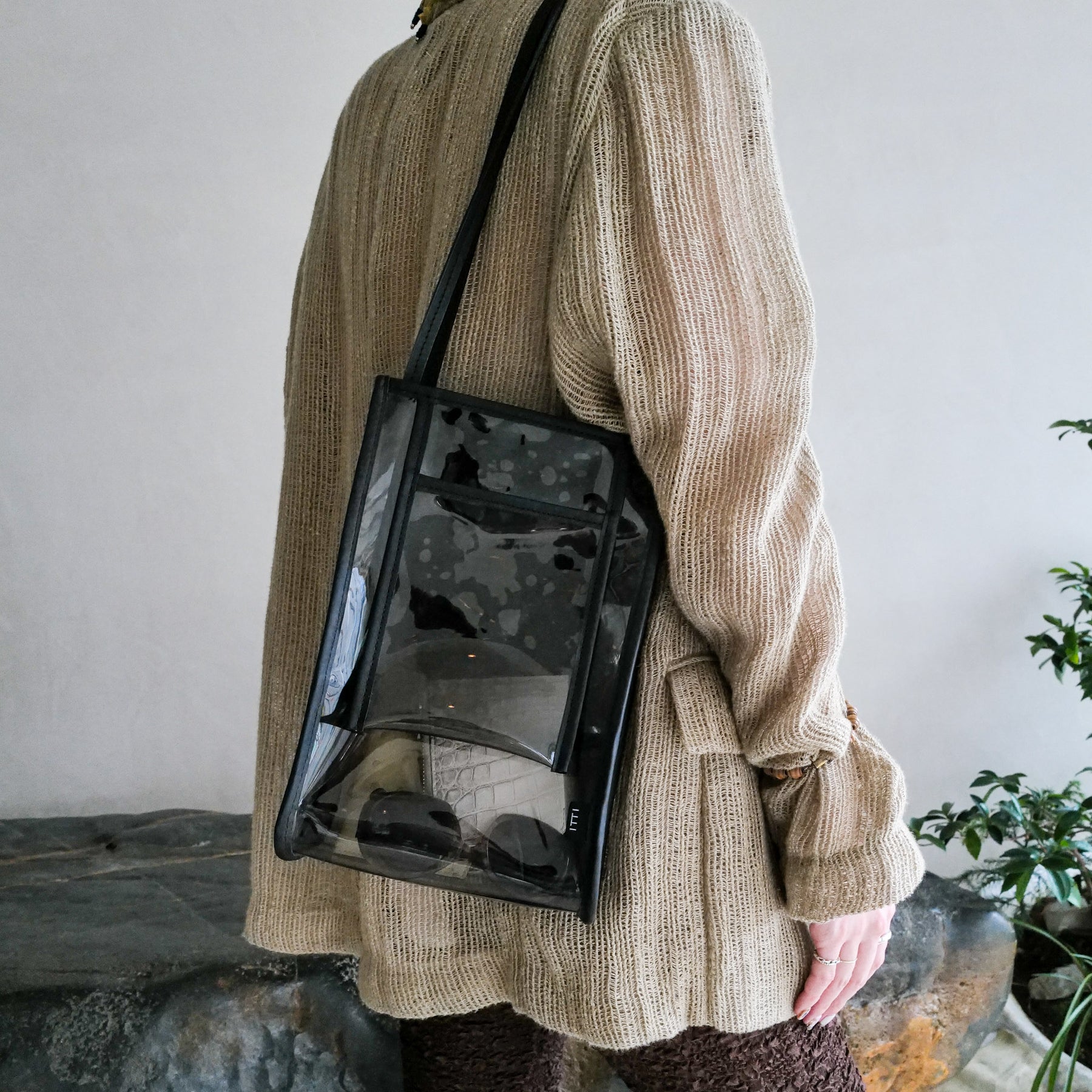 MICHELLE OUTPOCKET ONEMILE TOTE / HYOMA｜PVC トートバッグ コラボ メンズ レディース｜ITTI（イッチ）公式