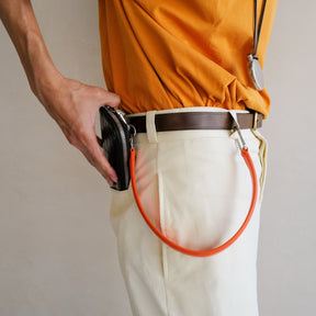 CELLIE TRAIN STRAP CODE / RAPTO BD｜ハンドル職人仕立て 本革スマホストラップ ウォレットコード バッグチャーム メンズ レディース｜ITTI（イッチ）公式