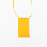 ITTI (イッチ) | HERRIE PHONE POUCH / RAPTO(ヘリーフォンポーチ/ラプト) | 携帯ケース モバイル 本革 レザー ストラップ メンズ レディース メガネケース 眼鏡 ホルダー サングラス ユニセックス 首掛け 斜め アクセサリー イエロー 黄色 グレー 灰色 ねずみ