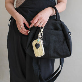 CRISTY SMART KEY CASE / OSTRICH｜オーストリッチレザーのキーケース｜ITTI（イッチ）公式