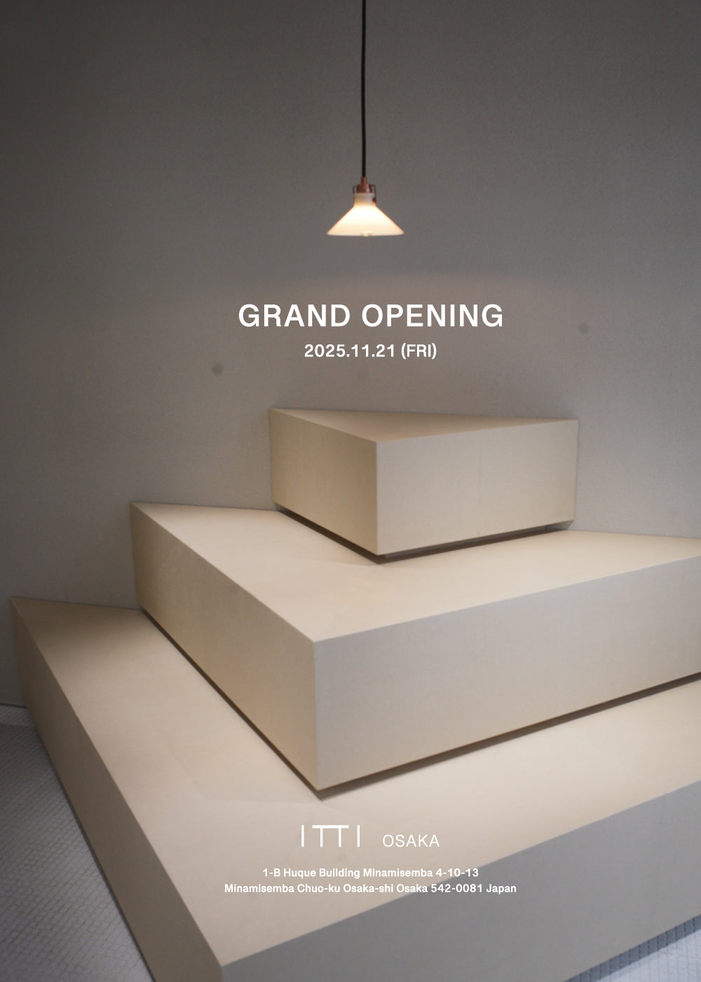 ITTI OSAKA｜2025年11月21日南船場にグランドオープン｜ITTI（イッチ）公式｜心斎橋 革小物 レザー製品 ブランド 直営店