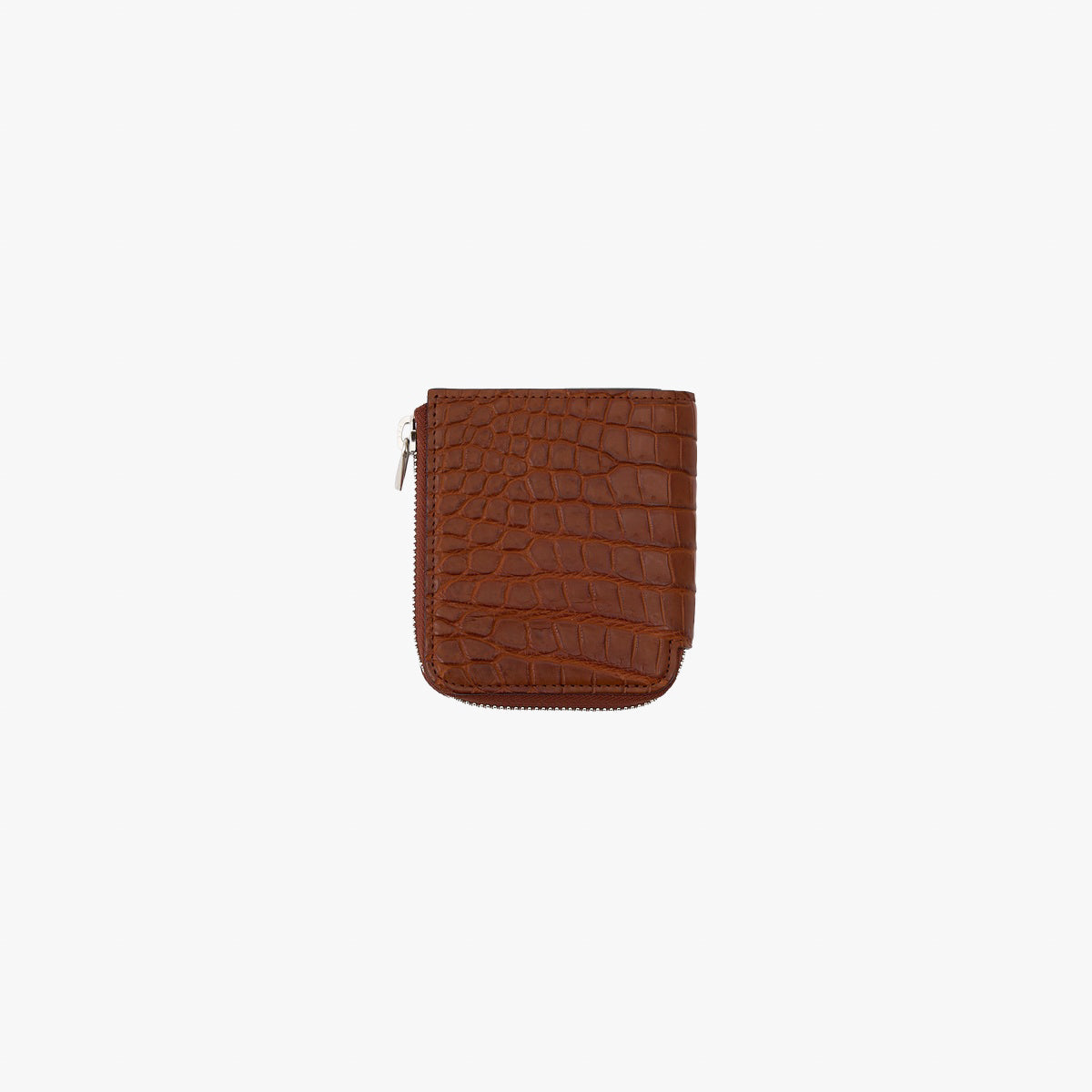 CRISTY VERY COMPACT WLT .5 / POROSUS CROCO｜クロコダイル 本革コンパクト財布 L字ファスナー メンズ レディース｜ITTI（イッチ）公式