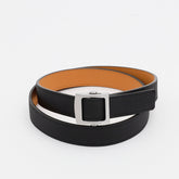 ITTI (イッチ) | HERRIE HOLELESS BELT / DIPLO FJORD(ヘリーホールレスベルト/ディプロフィヨルド)レザー 本革 ビジネス メンズ レディース シボ シュランケン 牛革 カウレザー 父の日 ギフト プレゼント 贈り物 サイズ フリー  バッグル  ブラック 黒 トープ グレージュ ベージュ ブラウン 茶色