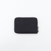 ITTI (イッチ) | CRISTY STUFFING MID WLT.5 / BK COLLECTION (クリスティスタッフィングミッドウォレット/ブラックコレクション)  財布 ミディアム サイフ ラウンドファスナー さいふ オール 黒 ブランド シボ シュリンク レザー メンズ レディース パスポート 通帳 収納 大容量