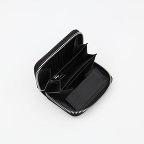 ITTI (イッチ) | CRISTY COIN CARD WLT / CROCO(クリスティコインカードウォレット/クロコダイル)本革 レザー メンズ レディース  エキゾチック ミニ財布 さいふ サイフ キャッシュレス 黒 ブラック ブランド